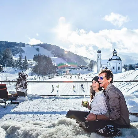 Gotthard - Fine Living Hotel apartamentowy Seefeld w Tirolu